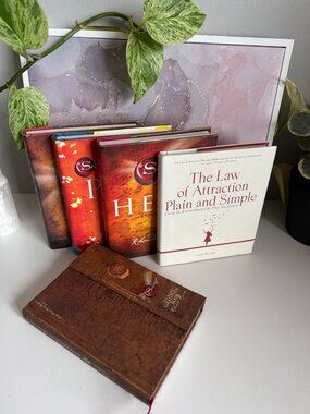 📚 Law of Attraction & Manifestation Bundle | Rhonda Byrne Collection + Journal